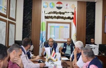 رئيس مياه سوهاج يترأس اجتماعا لبحث استعدادات الشركة خلال انتخابات مجلس النواب رئيس مياه سوهاج يترأس اجتماعا لبحث استعدادات الشركة خلال انتخابات مجلس النواب