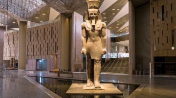 وكالة الأنباء الفرنسية تبرز أهم خمس مزايا للمتحف المصري الكبير وكالة الأنباء الفرنسية تبرز أهم خمس مزايا للمتحف المصري الكبير