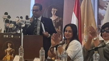 أعضاء لجنة تحكيم جوائز مسرح البحر الأبيض المتوسط بمهرجان شرم الشيخ الدولي للمسرح الشبابي