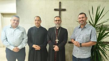 الأنبا دانيال يلتقي المجلس الإقليمي لجنود مريم