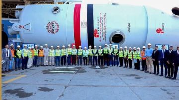 رئيس مؤسسة سوناطراك الجزائرية يزور شركة بتروجت ومجمعها بالقطامية