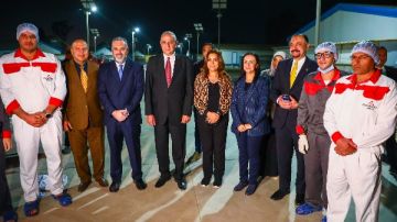 وزيرتا التضامن والتنمية المحلية ومحافظ الغربية يتفقدون محطة طنطا لإنتاج البيض وزيرتا التضامن والتنمية المحلية ومحافظ الغربية يتفقدون محطة طنطا لإنتاج البيض