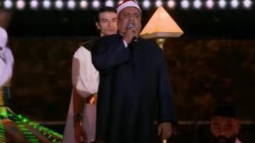 دعوت الله بالقبول.. من هو إيهاب يونس الذي شارك في افتتاح المتحف الكبير؟