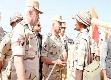 وزير الدفاع: قواتنا على أتم الاستعداد لمجابهة التحديات التي قد تستهدف أمن مصر