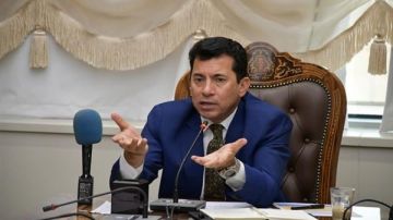 وزير الشباب والرياضة يشيد بنتائج البعثة المصرية بالتضامن الإسلامي وزير الشباب والرياضة يشيد بنتائج البعثة المصرية بالتضامن الإسلامي