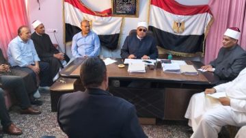 تفاصيل أول لقاء لوكيل أوقاف كفر الشيخ الجديد مع مديري الإدارات صور تفاصيل أول لقاء لوكيل أوقاف كفر الشيخ الجديد مع مديري الإدارات صور