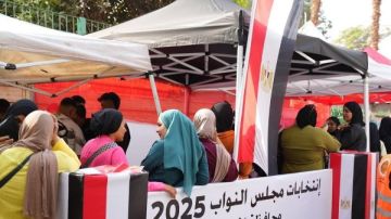 حضور السيدات يغلب على عدد من لجان انتخابات مجلس النواب بالمقطم