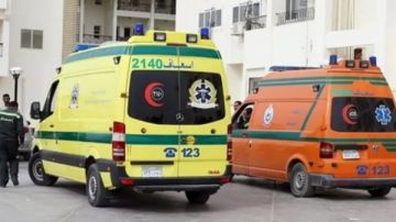 إصابة 5 أشخاص في انقلاب سيارة بطريق أسيوط الصحراوي الشرقي