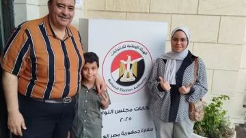 استمرار توافد المصريين في البحرين على لجان التصويت بانتخابات مجلس النواب