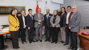 مدير متحف الهانجول الوطني بكوريا الجنوبية يزور مكتبة الإسكندرية