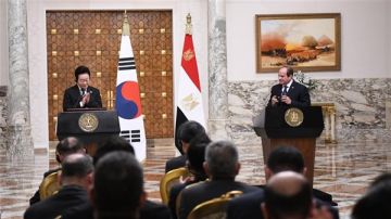 نص كلمة الرئيس السيسي خلال استقباله نظيره الكوري