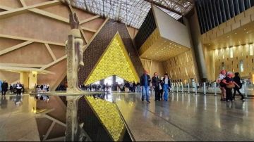 الحكومة: المتحف الكبير فتح أبوابه للجمهور اليوم مع ذكرى اكتشاف مقبرة توت عنخ آمون