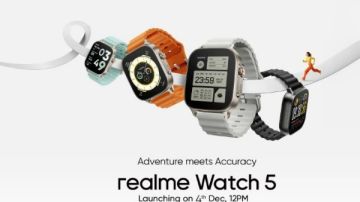 بتصميم مطابق لساعة أبل آلترا.. إليك أهم مواصفات ساعة Realme Watch