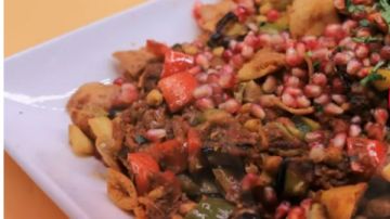 طريقة عمل فتة باذنجان بالحمص والرومان وبدون لحوم طريقة عمل فتة باذنجان بالحمص والرومان وبدون لحوم