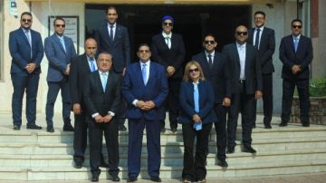 قائمة المستشار أحمد محفوظ تتقدم بأوراق ترشحها لانتخابات نادي النصر قائمة المستشار أحمد محفوظ تتقدم بأوراق ترشحها لانتخابات نادي النصر