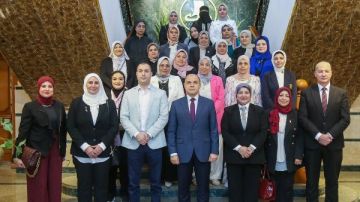 محافظ كفر الشيخ يناقش مع قومي المرأة سبل دعم المبادرات المجتمعية صور