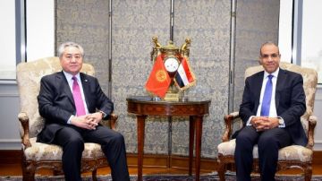 وزير الخارجية يبحث تعزيز التعاون فى المجالات الاقتصادية والاستثمارية مع نظيره القيرغيزي