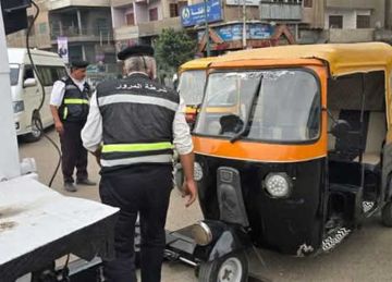 ضبط 30 مركبة توك توك غير مرخصة ومخالفة خلال حملات في الزقازيق ضبط 30 مركبة توك توك غير مرخصة ومخالفة خلال حملات في الزقازيق