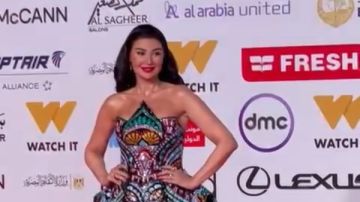 إطلالة لافتة للفنانة أروى جودة ونيرمين الفقي في افتتاح مهرجان القاهرة إطلالة لافتة للفنانة أروى جودة ونيرمين الفقي في افتتاح مهرجان القاهرة