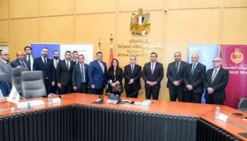 التجاري الدولي وهيئة المجتمعات العمرانية الجديدة يوقعان بروتوكول تعاون لتمويل شراء الوحدات السكنية بمشاريع وزارة الإسكان التجاري الدولي وهيئة المجتمعات العمرانية الجديدة يوقعان بروتوكول تعاون لتمويل شراء الوحدات السكنية بمشاريع وزارة الإسكان