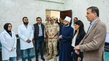 الحكومة تسلم 40 منتفعا مشروعات تنموية زراعية بسهل القاع في سيناء الحكومة تسلم 40 منتفعا مشروعات تنموية زراعية بسهل القاع في سيناء