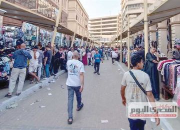  المصري اليوم ترصد تحول المنطقة إلى النقيض.. العتبة في ثوبها الجديد: طاقة نور تقضي على العشوائية