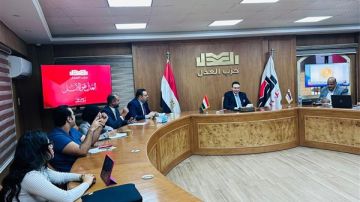 غرفة العمليات المركزية لحزب العدل تتابع تصويت المصريين بالخارج في انتخابات مجلس النواب