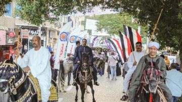وسط احتفالية بالخيول.. انطلاق أول مهرجان للفنون والحرف التراثية في قنا