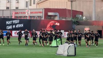 انتظام الدوليين في تدريبات الأهلي انتظام الدوليين في تدريبات الأهلي