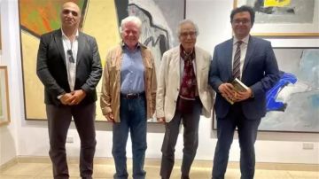 وزير الثقافة وحسين فهمي يتفقدان متحف فاروق حسني قبيل افتتاحه الرسمي