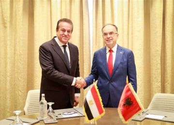 وزير الصحة يلتقي رئيس جمهورية ألبانيا لبحث آفاق التعاون الصحي بين البلدين