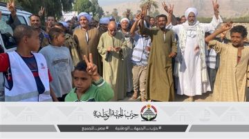 انتخابات النواب 2025.. توافد جماهيري بـ قنا لدعم مرشحي الجبهة الوطنية