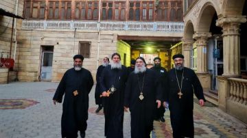 جولة روحية للأنبا أباكير والأنبا بيتر بدير القديسة دميانة