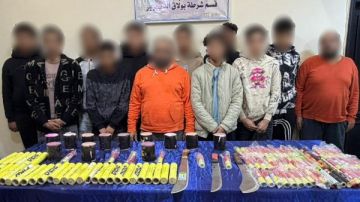 خناقة بالأسلحة البيضاء والشماريخ بسبب معاكسة فتاة ببولاق الدكرور