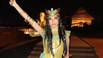 سلمى أبو ضيف من كواليس افتتاح المتحف المصري الكبير