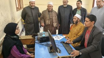 لجنة شئون القرآن بالأزهر تتفقد فعاليات مسابقة القرآن الكريم بالفيوم