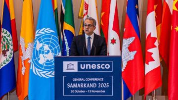 خالد العناني يوجه رسالة هامة في حفل تنصيبة كمدير لليونسكو