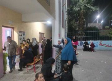 رؤساء لجان مدرسة محمد كريم في العمرانية: إقبال كثيف داخل لجان.. و2000 ناخب بمنتصف اليوم