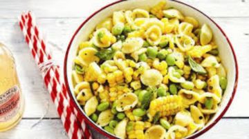 طريقة عمل المكرونة بالريحان طريقة عمل المكرونة بالريحان