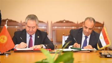 وزيرا خارجية مصر وقرغيزستان يوقعان على اتفاقية للإعفاء من اشتراطات التأشيرة