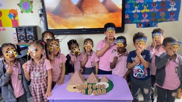 كلية التربية للطفولة المبكرة بجامعة القاهرة تحتفل بافتتاح المتحف المصري الكبير