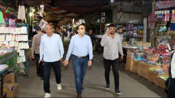 نائب محافظ الإسماعيلية يتفقد شارعي مصر وسعد زغلول ومنطقة المحطة الجديدة بحي أول