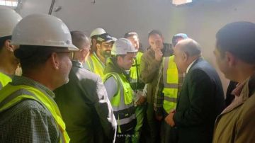 وزير الكهرباء والطاقة المتجددة يتفقد محطة محولات ND5 جهد 220 66 11 سعة 350 ميجا فولت أمبير