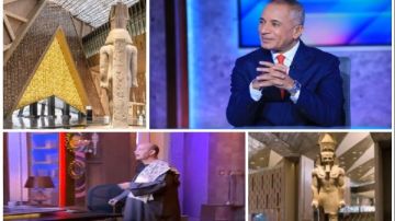 ينأحمد موسى ينبهر بكتاب الطريق إلى الخلود.. وعمرو أديب يظهر بالجلابية على الهواء أخبار التوك شو