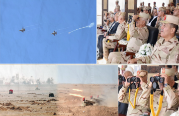 بالذخيرة الحية.. الجيش المصري ينفذ تدريبا لاقتحام قواته البرية أهدافا معادية (فيديو) بالذخيرة الحية.. الجيش المصري ينفذ تدريبا لاقتحام قواته البرية أهدافا معادية (فيديو)