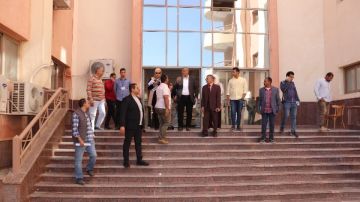 بنك الاستثمار القومي يطلع على أحدث المشروعات بجامعة سوهاج ويشيد بجودة التنفيذ