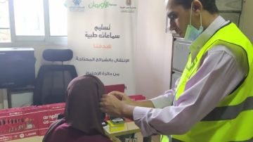 تسليم سماعات طبية لذوى الهمم في الأقصر تسليم سماعات طبية لذوى الهمم في الأقصر