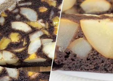 من المطبخ الأوكراني.. طريقة عمل كيك الكمثرى بدون دقيق (حلوة جنب الشاي) من المطبخ الأوكراني.. طريقة عمل كيك الكمثرى بدون دقيق (حلوة جنب الشاي)