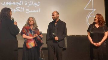 نيكولا خوري عن ثريا حبي: لم يكن هناك سيناريو واضح للعمل واعتمدت على الحوار المفتوح نيكولا خوري عن ثريا حبي: لم يكن هناك سيناريو واضح للعمل واعتمدت على الحوار المفتوح