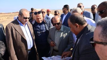 رئيس القابضة لمياه الشرب يتفقد مشروعات المعالجة بالغابة الشجرية في مطروح رئيس القابضة لمياه الشرب يتفقد مشروعات المعالجة بالغابة الشجرية في مطروح